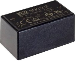 Medyczna enkapsulacja pojedynczej mocy wyjściowej: 10 W Zasilacz AC/DC Mean Well MPM-10-24 24 V/DC 420 mA