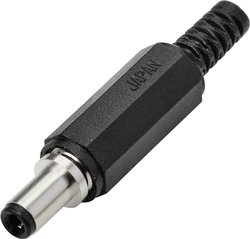 Adapter złącza niskonapięciowego TRU COMPONENTS  złącze męskie proste 5.5 mm 2.5 mm 1 szt.