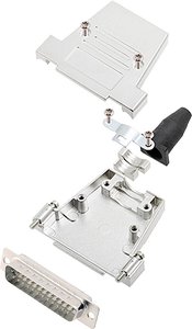 Zestaw listew męskich D-Sub encitech DTSL37-SJSRG-T-DMP-W-K 6355-8087-24, rzędy: 2, styki: 37, 180 °, 1 szt.