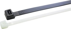Odporna Na Wysokie Temperatury Opaski kablowe 120x2,5mm, czarny Opaska kablowa WKK 12052071 12052071, 120 mm, PA 6.6, 100 szt.