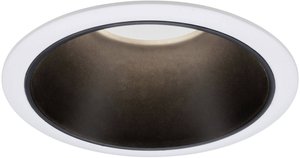 EBL Zestaw Cole Coin 3StepDim rd fixed LED 1x6W 2700K 230V biały/czarny mat/pl Lampa do zabudowy Paulmann Cole Coin 93401  6 W 460 lm