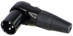 Złącze męskie XLR Rean AV RC3MR-BAG RC3MR-BAG, złącze męskie kątowe, 1 szt.