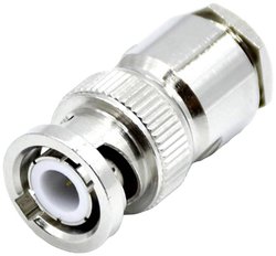 Złącze wtykowe SSB Aircell 7, mosiądz niklowany