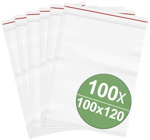 Woreczek strunowy bez paska opisowego Quadrios 23SA058 (S x W) 100 mm x 120 mm przeźroczysty polietylen