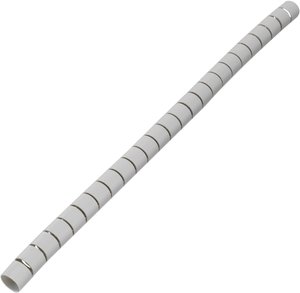 Wąż spiralny TRU COMPONENTS TC-MX-KLT25GY203, 25 mm (max), szary, 5 m