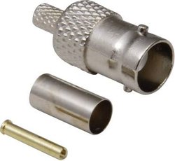 Złącze BNC BKL Electronic 0401056/D 0401056/D złącze żeńskie proste 50 Ω 1 szt.