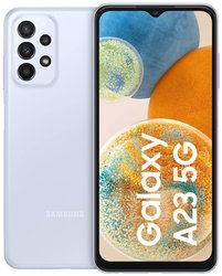 Smartfon 5G Samsung Galaxy A23 64 GB 6.6 cal Android™ 12 Dual-SIM jasnoniebieski