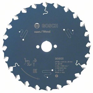 Tarcza tnąca Bosch Accessories Expert for Wood 165 x 20 x 1.6 mm 1 szt.