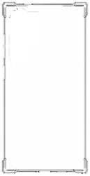 Samsung by Mobeen Futerał backcase Samsung Galaxy S24 Ultra przeźroczysty