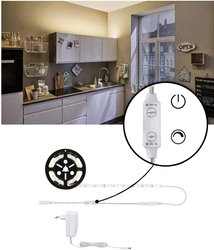 Zestaw Listw Zasilających SimpLED 1,5m ciepły biały 17W powlekany Zestaw taśmy LED Paulmann SimpLED 78955 24 V 17 W 1650 lm 1.5 m