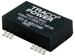 Przetwornica DC/DC, SMD TracoPower TES 5-2413WI TES 5-2413WI, SMD, 5 W, 5 V/DC, 200 mA, 1 szt.