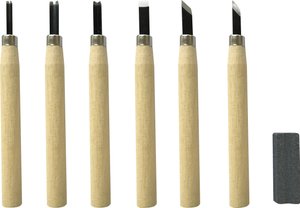 Zestaw noży do rzeźbienia, 7 szt. Basetech BT-2283658