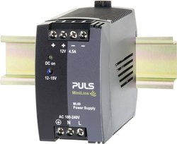 Zasilacz na szynę, seria MiniLine ML60.121 PULS ML60.121 Zasilacz na szynę DIN