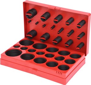 Asortyment O-ringów, SAE, 407 szt KS Tools 970.0350 Zawartość 407 Teile