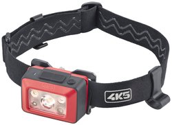 Efektywna latarka czołowa LED o dużej jasności, z czujnikiem włączenia umożliwiającym szybkie włączanie i wyłączanie oraz wysoki komfort noszenia Latarka czołowa 4K5 Tools WP 550 602.106A 550 lm