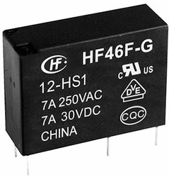 Przekaźnik zasilający HF46F-G Hongfa HF46F-G/024-HS1 24 V/DC 1 zestyk przełączny