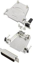 Zestaw listew męskich D-Sub TRU COMPONENTS TCDTZF25DBPK 7708524, rzędy: 2, styki: 25, 180 °, 1 szt.