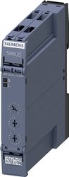 Przekaźnik czasowy, 1W, 13 funkcji, 7 zakresów czasowych (0,05s-100h) AC/DC 12-240V Przekaźnik czasowy Siemens 3RP2505-1AW30 3RP25051AW30, 1 szt.
