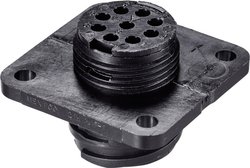 Obudowa żeńska CPC z kołnierzem, 1 szt.