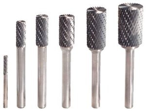 Trzpienie walcowe z węglików spiekanych forma A z uzębieniem walcowym, 3 mm Frez KS Tools 515.3231 5153231, 3 mm x 38.5 mm , 1 szt.