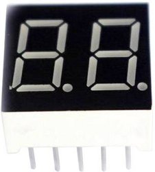 7-segmentowy wyświetlacz czerwony 13,20 mm 2.0V ilość cyfr: 2 TRU Components TRU-7S2-56RAG Wyświetlacz 7 segmentowy TRU-7S2-56RAG TRU COMPONENTS TRU-7S2-56RAG  czerwony