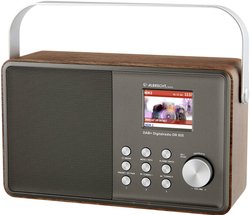 Radio Albrecht DR 855 DAB+/UKW/Bluetooth DAB+, UKW  srebrny, drewno