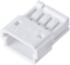Obudowa złącza pin męskiego na kabel JST ZMR-2, Ilość pinów 2, Wymiary siatki: 1.50 mm, 1 szt.