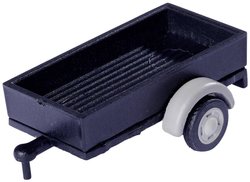 Przyczepa do modelu samochodu Carson Modellsport 1:87 Pritschenanhänger m. Anhängerkuppl., 1:87