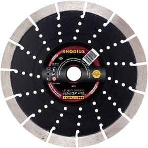 Rhodius 303712 LD410 SPEED Tarcza tnąca diamentowa Średnica 115 mm Średnica otworu 22.23 mm naturalny kamień 1 szt.