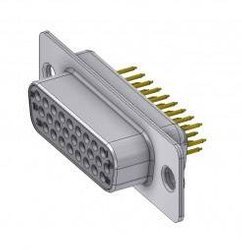 Złącze żeńskie D-Sub Deltron Connectors HD-D26 SY/2, rzędy: 3, styki: 26, 180 °, 1 szt.