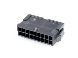 Obudowa złącza pin żeńskiego na kabel Molex MOL Power & Signal Sol. 430201800, piny: 18, 1 szt.