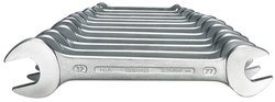 Klucz płaski Walter Werkzeuge 100 12 MM PH, 6 - 32 mm, zestaw, 12 szt. Zestaw kluczy płaskich podwójnych Gedore  6077890 DIN 3110