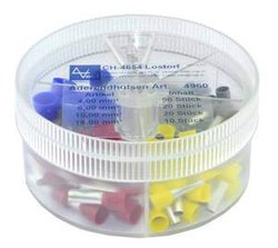 Zestaw końcówek rurkowych Vogt Verbindungstechnik 737086, 4 mm² - 16 mm², 100 szt.