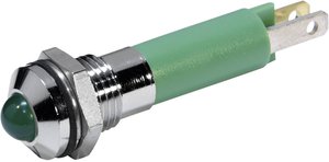 Lampka sygnalizacyjna LED CML 19040251 19040251, 32 mcd, 12 V/DC, 8 mm