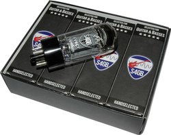 Zestaw lamp elektronowych 6V6GT S4GB Premium - pasujące 4 lampy dla gitar i basów  6V6GT S4GB Premium-4 Lampa elektronowa, pasujące cztery 4 szt.