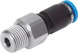 Złącze śrubowe wtykane FESTO QSR-G1/8-6    Średnica rury: 6 mm   1 szt.