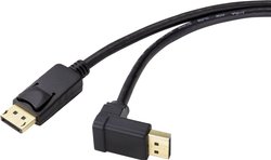 Kabel DisplayPort Renkforce SP-9163728, pozłacane styki, 1.00 m
