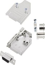 Zestaw listew żeńskich D-Sub encitech MHDM35-09-DMS-K 6355-0008-11, rzędy: 2, styki: 9, 180 °, 1 zest.