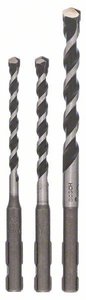 Wiertarka uniwersalna, uniwersalny zestaw wierteł, 3-częściowy, SDS quick, 5 - 8 mm Bosch Accessories 2609256918 Zestaw wierteł wielozadaniowych 1 zest.