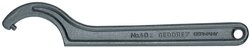 40 Z 52-55 - GEDORE - klucz hakowy, DIN 1810 forma B, 52-55 mm Klucz hakowy 52 - 55 mm Gedore 40 Z 52-55 6337040