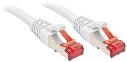 Kabel sieciowy Lindy Rj45/Rj45 Cat6 1,5 m Biały 1,5 m S/FTP (S-STP) Kabel LAN LINDY 47793, 1 szt., RJ45, CAT 6, S/FTP, 1.50 m, biały
