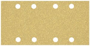 Papier ścierny EXPERT C470 z 8 otworami do szlifierki oscylacyjnej, 93 x 186 mm, G 40, 10 sztuk. Papier ścierny do szlifierki Bosch Accessories EXPERT C470 2608900853 230 mm 10 szt.