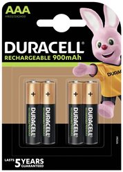 Zestaw 4 akumulatorków NiMH Duracell StayCharged AAA, 1,2V, 800 mAh