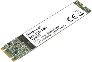 Dysk wewnętrzny SSD SATA M.2 2280 128 GB Intenso Top Performance M.2 SATA 6 Gb/s Produkt nowy