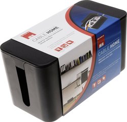 Pudełko na kable Max Hauri AG 126728, czarny, (D x S x W) 235 x 115 x 120 mm, 1 szt.