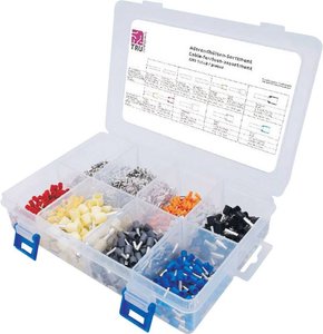 Zestaw końcówek rurkowych TRU COMPONENTS T1711C002, 3200 szt., 0.5 mm²-10 mm²