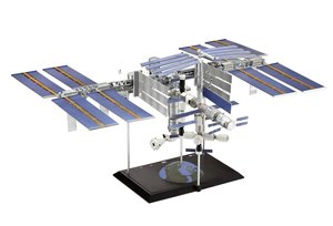 Zestaw modeli na podstawce do sklejania Revell 25 Jahre ISS Limited Edition 05651 1:144