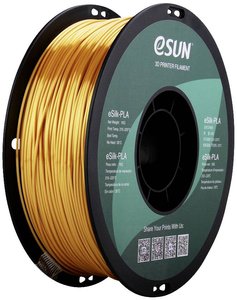 ESUN ePLA-Silk Gold  Filament do drukarek 3D PLA  1.75 mm 1 kg złoty liść (błyszczący)