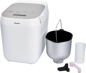 Automat do pieczenia chleba z miarką, powłoka nieprzywierająca Panasonic Croustina, biały