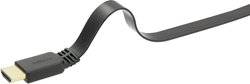 Kabel HDMI SpeaKa Professional SP-9075620, kanał powrotny audio, pozłacane styki, odporny na skręcanie, HDMI 4K, 2.00 m